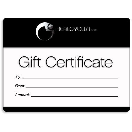 RealCyclist Gift Certificate L, One Size
