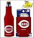 SET OF 2 CINCINNATI REDS MLB CAN & BOTTLE KOOZIE COOLER