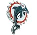 Miami Dolphins Large Logo-Only Hitch Cover - NFL Football Fan Shop Sports Team Merchandise Image