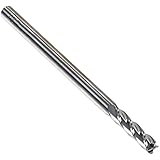 Kodiak Cutting Tools KCT136475 USA Made  Solid Carbide End Mill, Long, 4 Flute, 1/4" Shank, 1" Length of Cut, 4" Overall Length, 1/4" Diameter