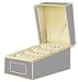 Semikolon A6 Index Card File Box, 4 x 6 Inches, Dividers A to Z, Grey (3220015)