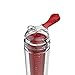 SH&H 27oz Tritan Fruit Infuser Water Bottle, Red