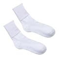 Girls Uniform Turn-Cuff Socks 10-pk. - White