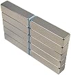10 Neodymium Magnets 1 x 1/4 x 1/4 inch Bar N48