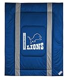Detroit Lions NFL "Side Line Collection" Twin Bed Comforter