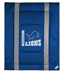 Detroit Lions NFL "Side Line Collection" Bed Complete Set