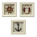 Nautical Shadowboxes - Set of 3