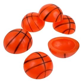  Poppers - Basketball, 1.75 inch, 12 Pack