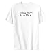T-Shirt White Elegant Flag 