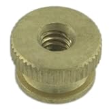 Woodhaven 5520 1/4-20 x 5/8 Brass Knob