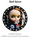ブライス ゴスロリステッカー スカルクイーン