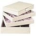 Stackers Cream Jewellery Box Set Includes all 4 Stacker Trays as Shown