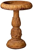 Acanthus Leaf Cast Stone Bird Bath