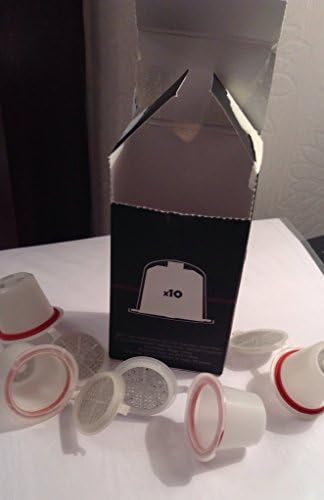 10 Refillable Reusable Nespresso Capsules Pods Can Be Used Up To 30 Times