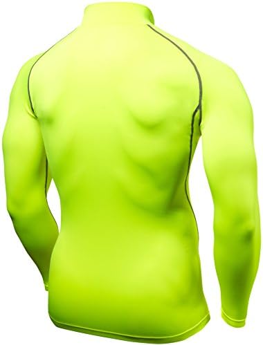 TM-T11-CTG_XL Tesla Men's Compression Under Base Layer Gear Armour Wear Long Sleeve - T