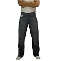 Ecko Unlimited Mens Washed Blue Baggy Fit Jeans