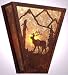 Wapiti Vegas Sconce
