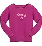 Life is good Girls' Pullover Crew Sweatshirt