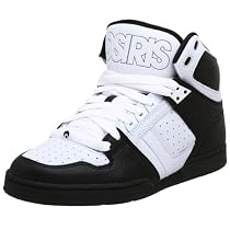 Osiris Men's Bronx Sneaker,Black/White/Black,10 M