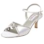 Dyeables Women's Dani Sandal,White,6 M US