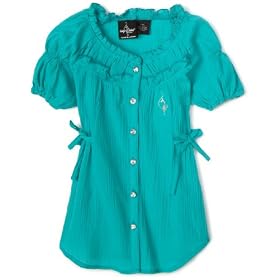 Baby phat Girls 2-6x Crinkled Gauze Top