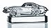 Modellauto, Glas Statue für Vitrine "Mercedes Benz 300SL", transparent, Bleikristall, 11 cm, CARS (GERMAN CRYSTAL powered by CRISTALICA)