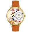 Whimsical Watches Unisex Artist Gold Watch Watch G0410002