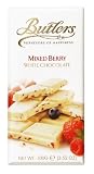 Butlers White Chocolate Bar with Mixed Berries 100 g (Pack of 6)
