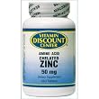 Zinc 50 mg Amino Acid by Vitamin Discount Center - 250 Tablets Zinc 50 mg Amino Acid by Vitamin Discount Center - 250 Tablets