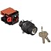 Omron A22K-2ML-01 Key Type Selector and Switch, Screw Terminal, IP65 Oil-Resistant, 2 Notches, Manual Reset Method, Left Key Release Position, Single Pole Single Throw Normally Closed Contacts