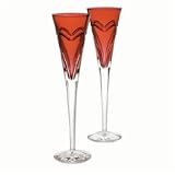 Waterford Crystal Waterford Wishes Love & Romance Toasting Flutes Pair(s) Red