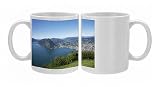Photo Mugs of Lake of Lugano, Lugano, Canton Tessin, Switzerland, Europe from Robert Harding