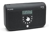 Pure ONE-ELITE-BLACK Pure One Elite Portable DAB/FM Radio in Black
