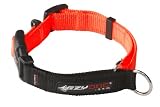 EzyDog Checkmate Martingale-Style Dog Collar, Blaze Orange, Large