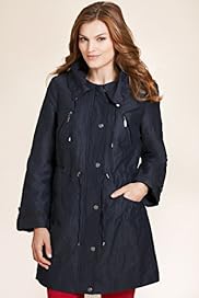 Per Una Hooded Water Resistant Mac