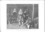 FINE ART ANTIQUE PRINT PHILIP IV VISITS VELASQUEZ