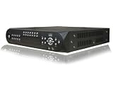 16 Channel CH Security Surveillance Digital Video Recorder DVR System Stand Alone H.264 4 Audio Input - 480Fps Real Time Display - PTZ Control - 500GB HD - CD-RW - Mouse Control - Remote Viewing