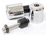 SUZUKI GSXR 600 750 1000 ENGRAVED BAR ENDS FRAME SLIDERS