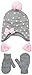 Nolan Gloves Big Girls' Sunday Knit Polka Dot Set