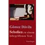 Scholien zu einem inbegriffenen Text