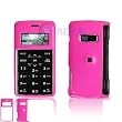 Solid Pink Case Cover for Brand LG EnV2 VX9100 VX-9100 Protective Cell Phone Hard SNAP-ON [Beyond Cell Packaging]