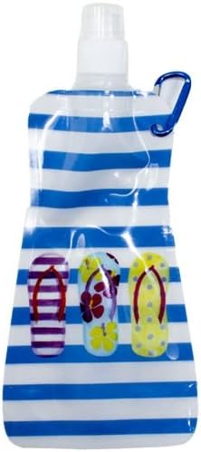 Stylish Reusable Foldable Water Bottle Flip Flops