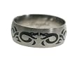 316L Stainless Steel Laser Cut Ring - Width: 8mm (Sizes 9-14)stone - Width: 7mm (Sizes 8-12)