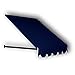 Awntech 10-Feet Dallas Retro Window/Entry Awning, 56-Inch Height by 48-Inch Diameter, Navy