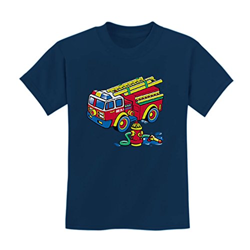 TeeStars - Fire Truck Kids T-shirt