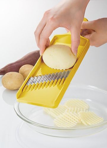 Cute wave Cook potato slicer (japan import)