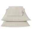- White Organic Sheet Set - Twin