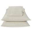 - White Organic Sheet Set - Twin