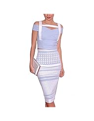 Sexy Nylon/Rayon/Spandex Jacquard Bandage Dress/Bodycon Dress/Club Dress/Party Dress 