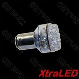 Pair of 24 LED Car Auto Lamp Light Turn Tail Bulbs 1157 - White